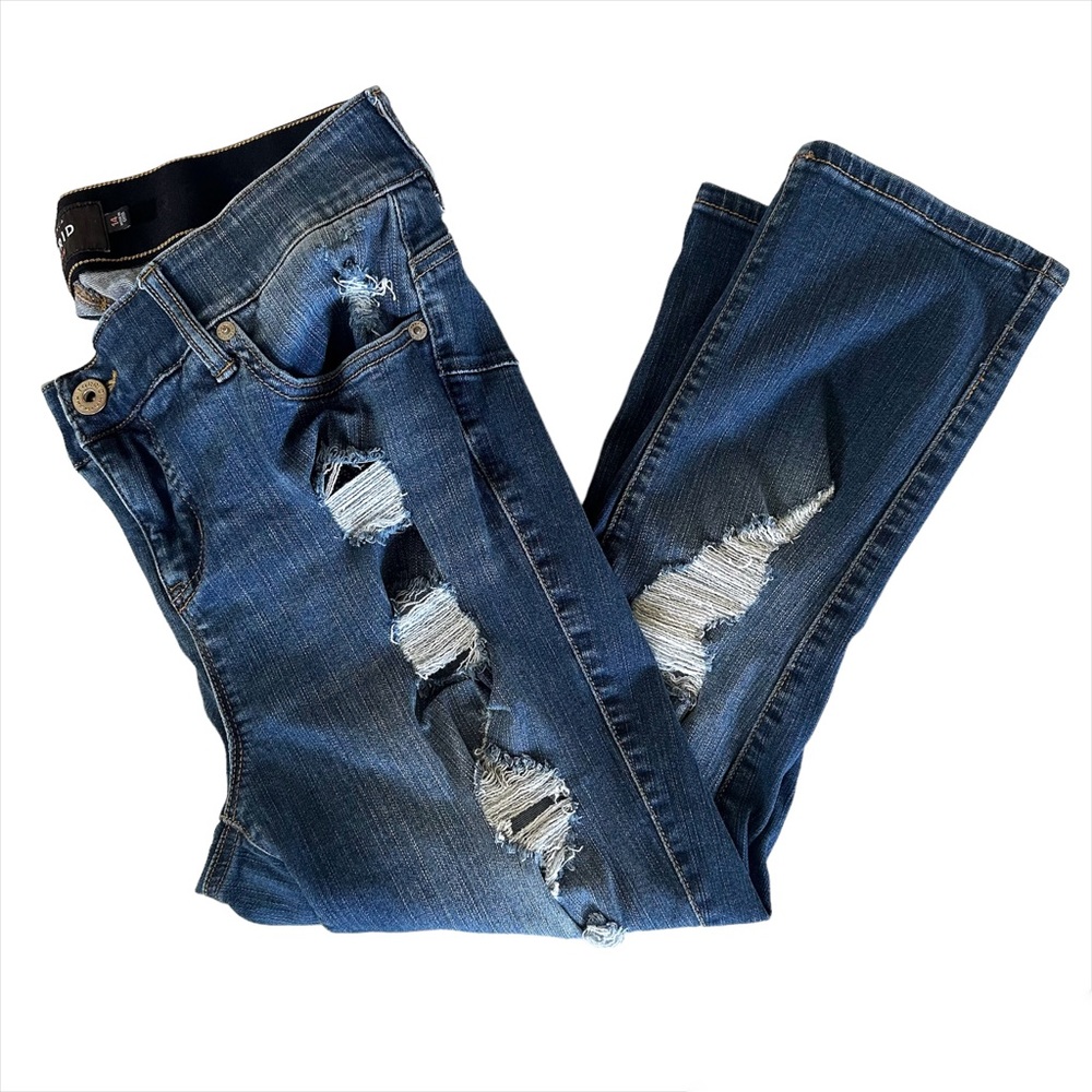 Torrid  Bombshell Skinny Capri Jeans Blue Size 14